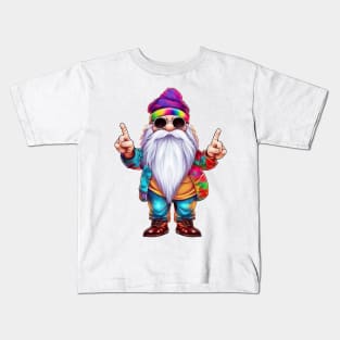 Hippie Gnome #19 Kids T-Shirt